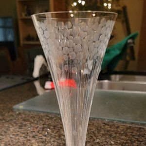 Artel Champaign "Balloons" Flute Crystal Glass New